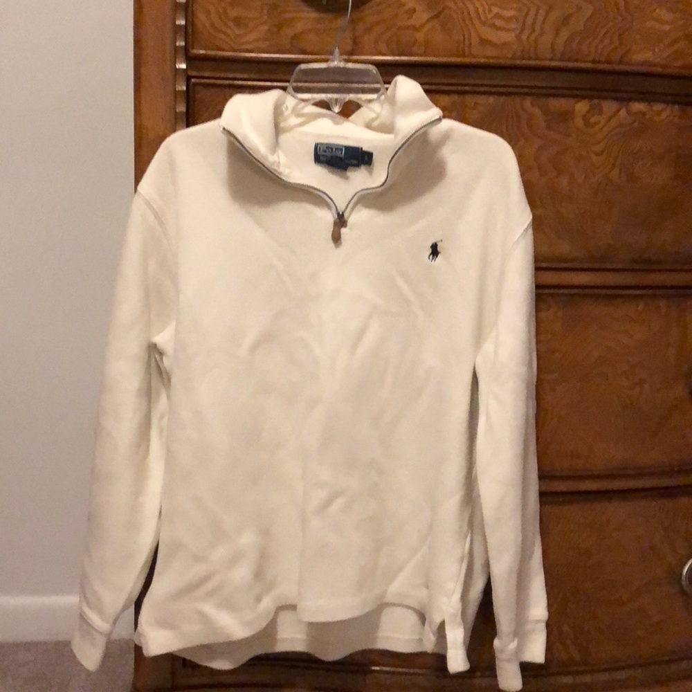 Polo quarter zip pullover.